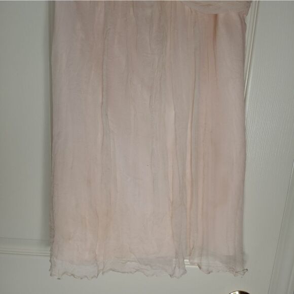 Amsale 12 Dusty Pink Party/Coctail 100% Silk Chiffon Lined Formal Mini Dress - Picture 4 of 10